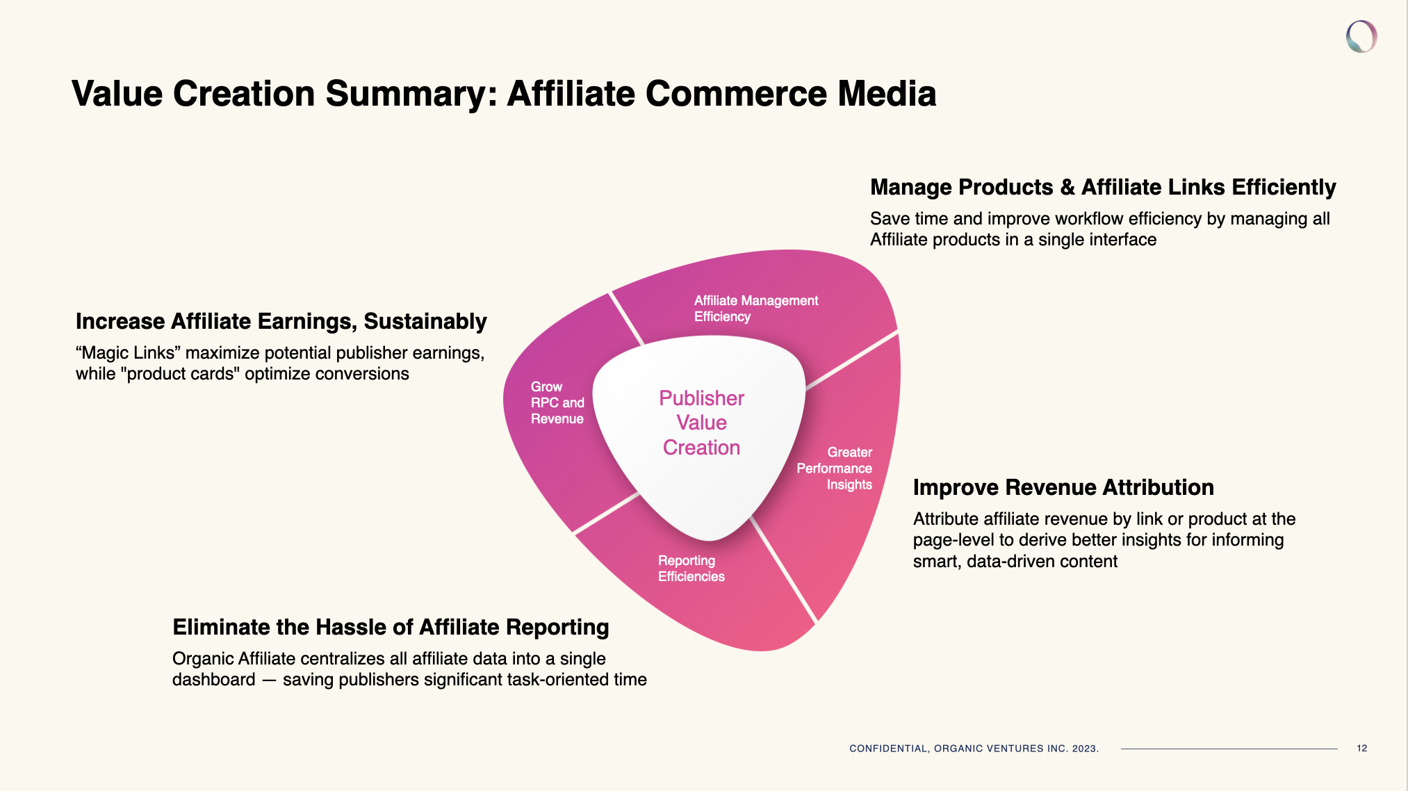 Keep in mind that the solution to making affiliate and commerce media successful for editors and revenue leadership lies in creating human and people connections. Both sides need to feel heard and share in the accountability and benefit of any and all generated success.